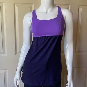 Lululemon - Mauve / purple tank top (Size 4)
